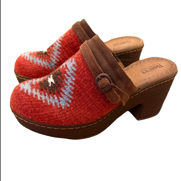 BORN CARMEN CLOGS Women’s Size 11 Terracotta 3279-16 NEW IN BOX - Picture 3 of 12